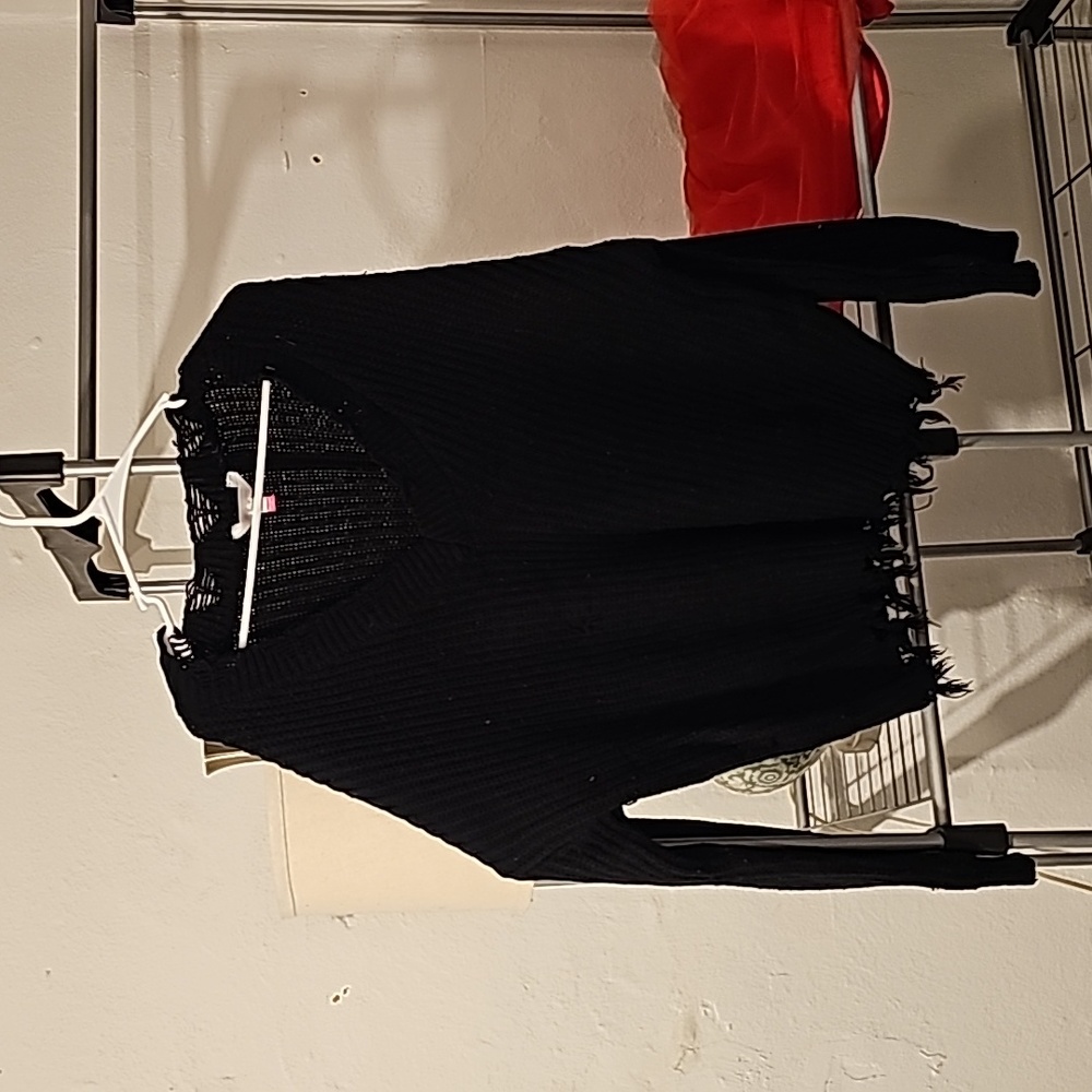 Ladies black sweater
